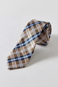Plaid Pattern Neck Tie