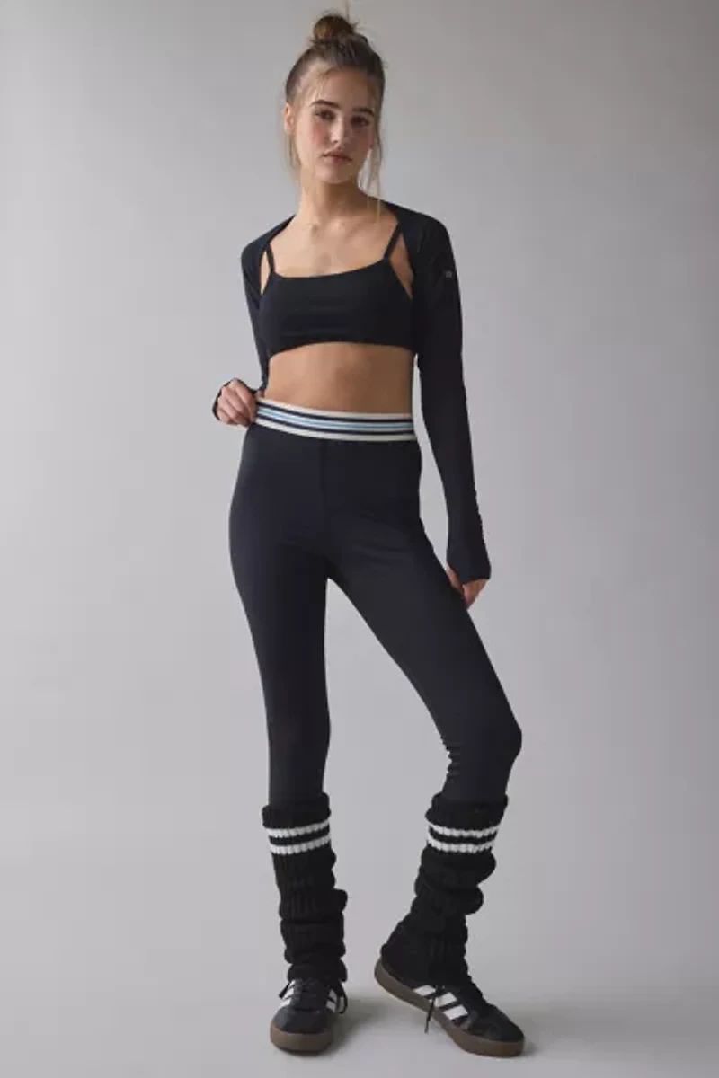 Athletic Striped Leg Warmers