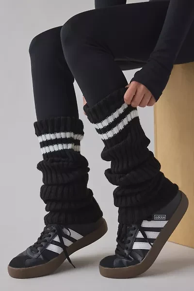 Athletic Striped Leg Warmers