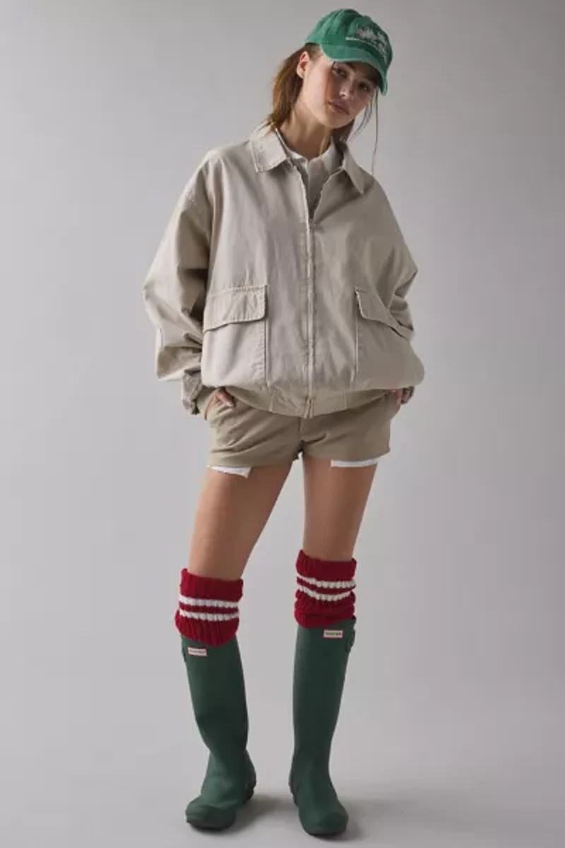 Athletic Striped Leg Warmers