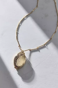 Sienna Triple Locket Necklace