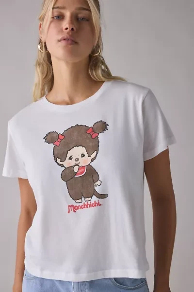 Monchhichi Girl Twin Graphic Slim Tee