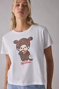 Monchhichi Girl Twin Graphic Slim Tee