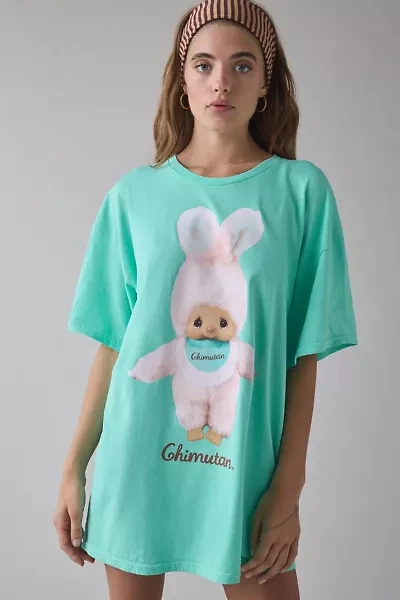 Monchhichi Chimutan Plush Graphic T-Shirt Dress