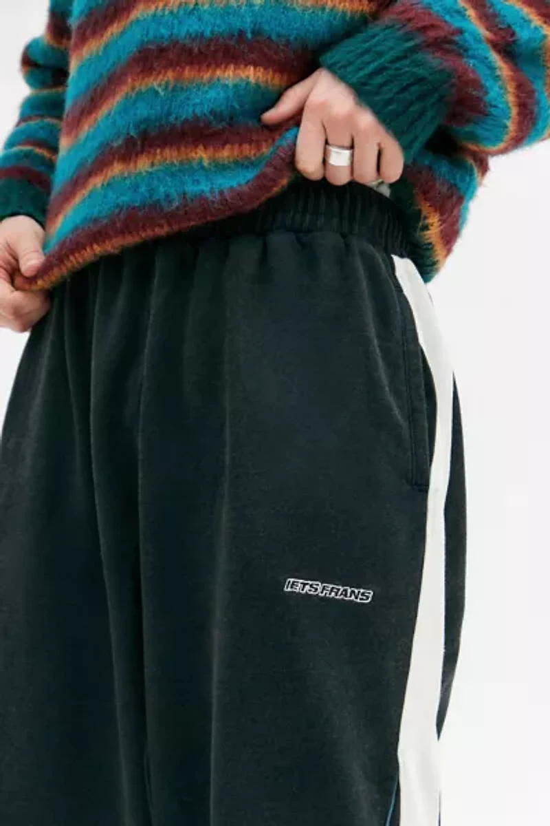 iets frans… Harri Paneled Wide Leg Sweatpant