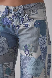 BDG Kayla Cotton Canvas Low-Rise Pant