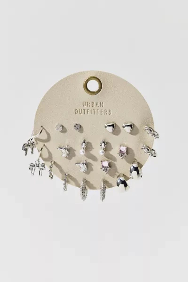 Kit Metal Multi Earrings Set