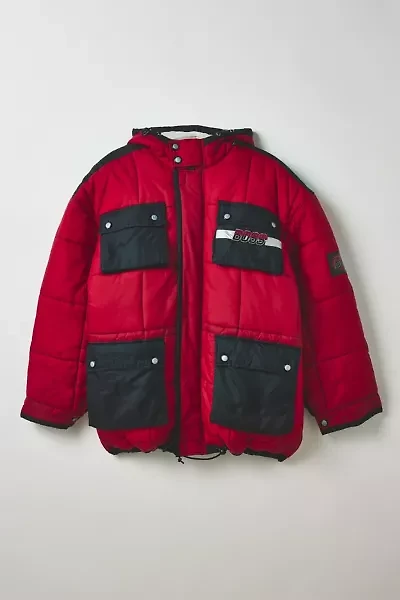 Vintage By Devin Boss Colorblock Puffer Jacket