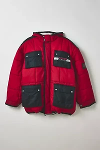 Vintage By Devin Boss Colorblock Puffer Jacket