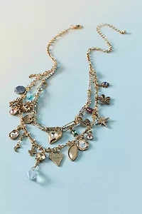 Aria Layered Charm Necklace