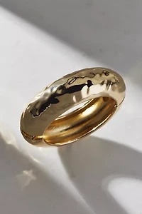 Siena Hammered Metal Bangle Bracelet