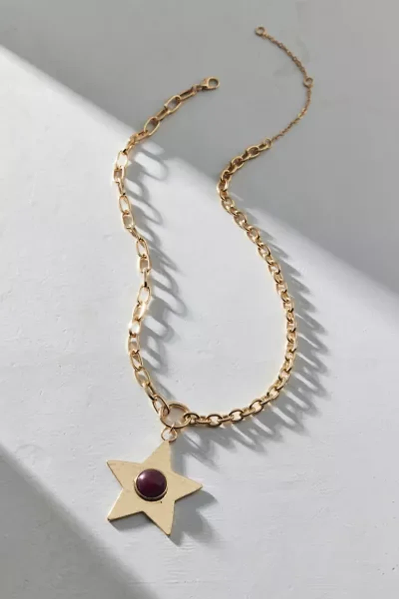 Jupiter Star Pendant Necklace