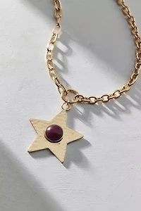 Jupiter Star Pendant Necklace