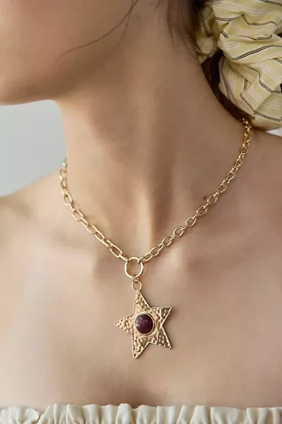 Jupiter Star Pendant Necklace