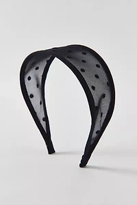 Polka Dot Wide Headband