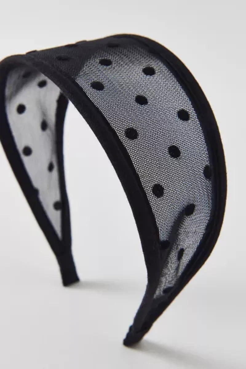 Polka Dot Wide Headband