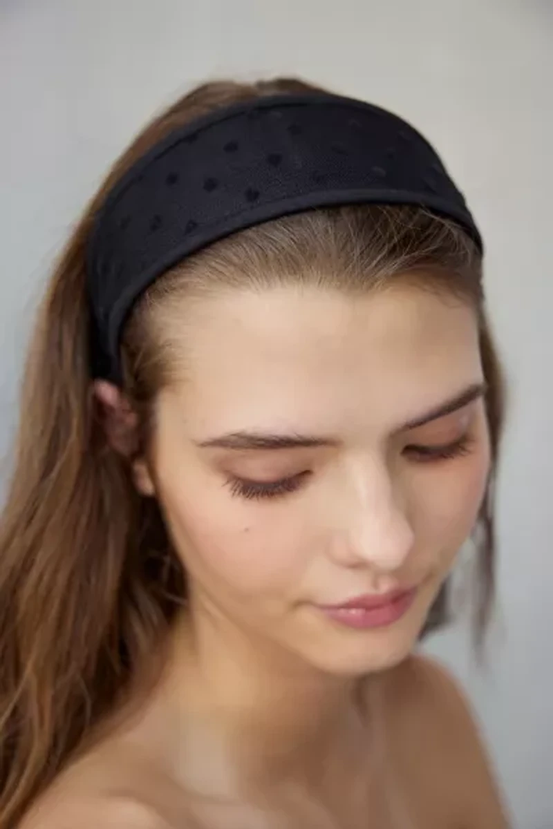 Polka Dot Wide Headband