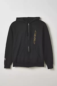 Vintage By Devin Tool Band Graphic Zip-Up Hoodie Sweatshirt