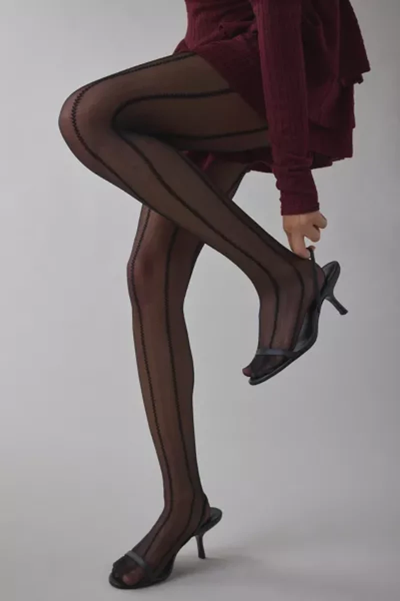 L'eggs 360° Contour Suiting Striped Tights