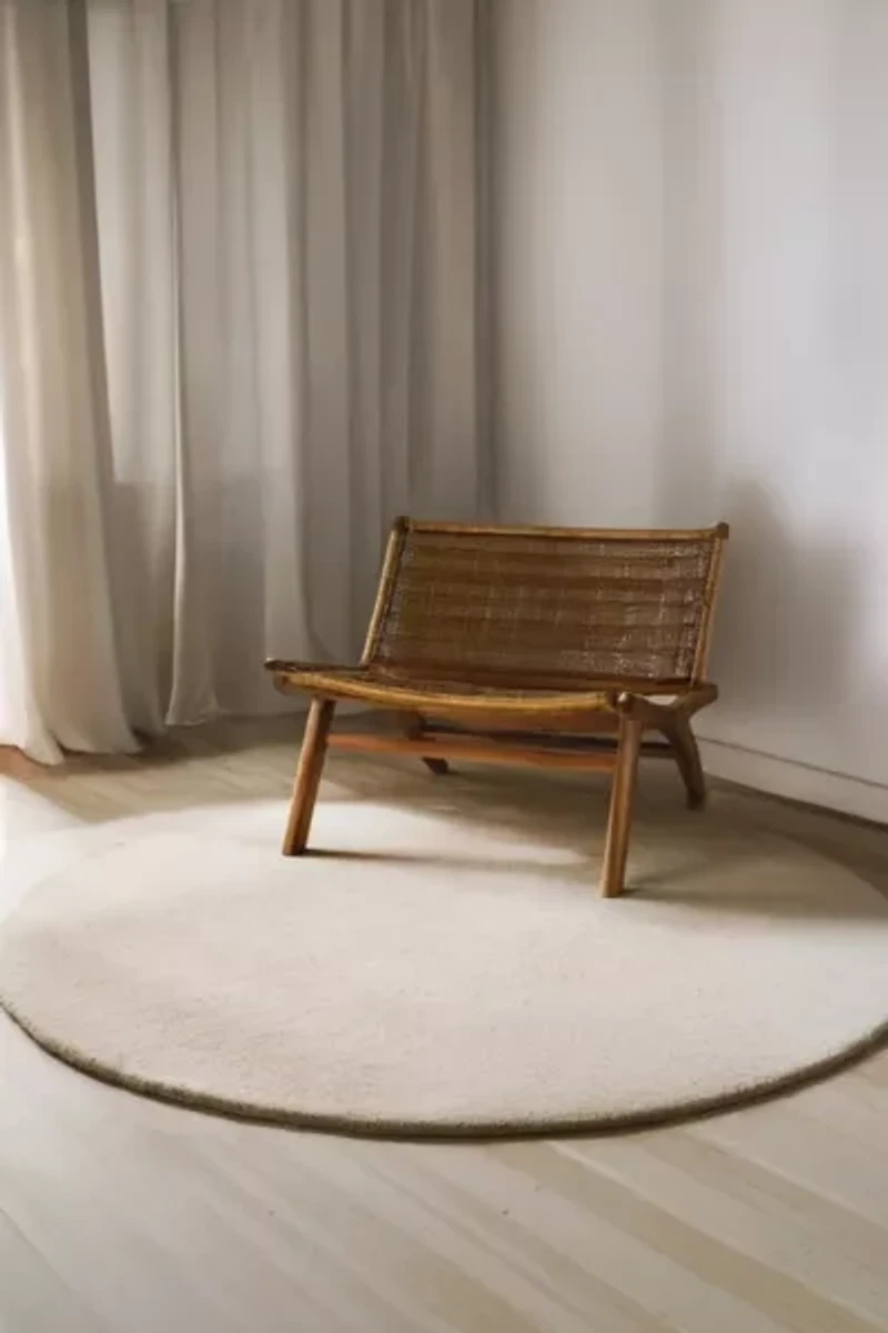 Jubi Round Hand Tufted Wool Rug