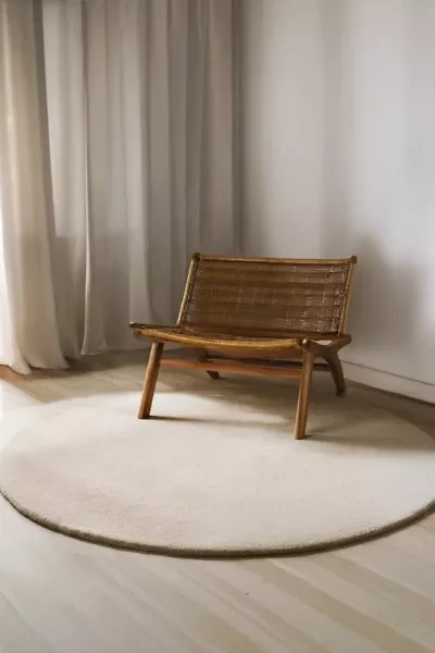 Jubi Round Hand Tufted Wool Rug