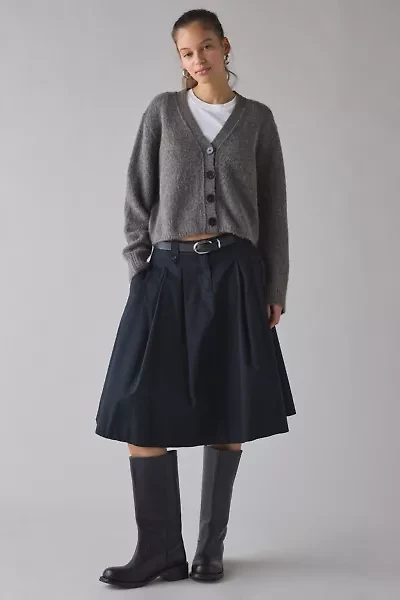 Glamorous Marled Knit Cropped Cardigan