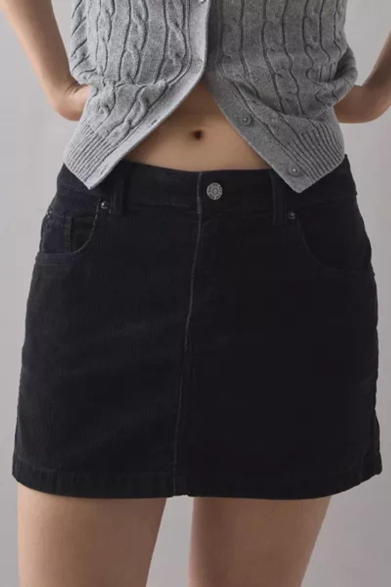 BDG Onna Corduroy Micro Mini Skirt