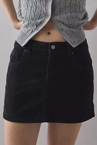 BDG Onna Corduroy Micro Mini Skirt