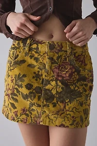 BDG Onna Corduroy Micro Mini Skirt