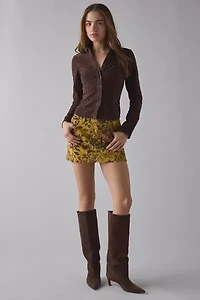 BDG Onna Corduroy Micro Mini Skirt