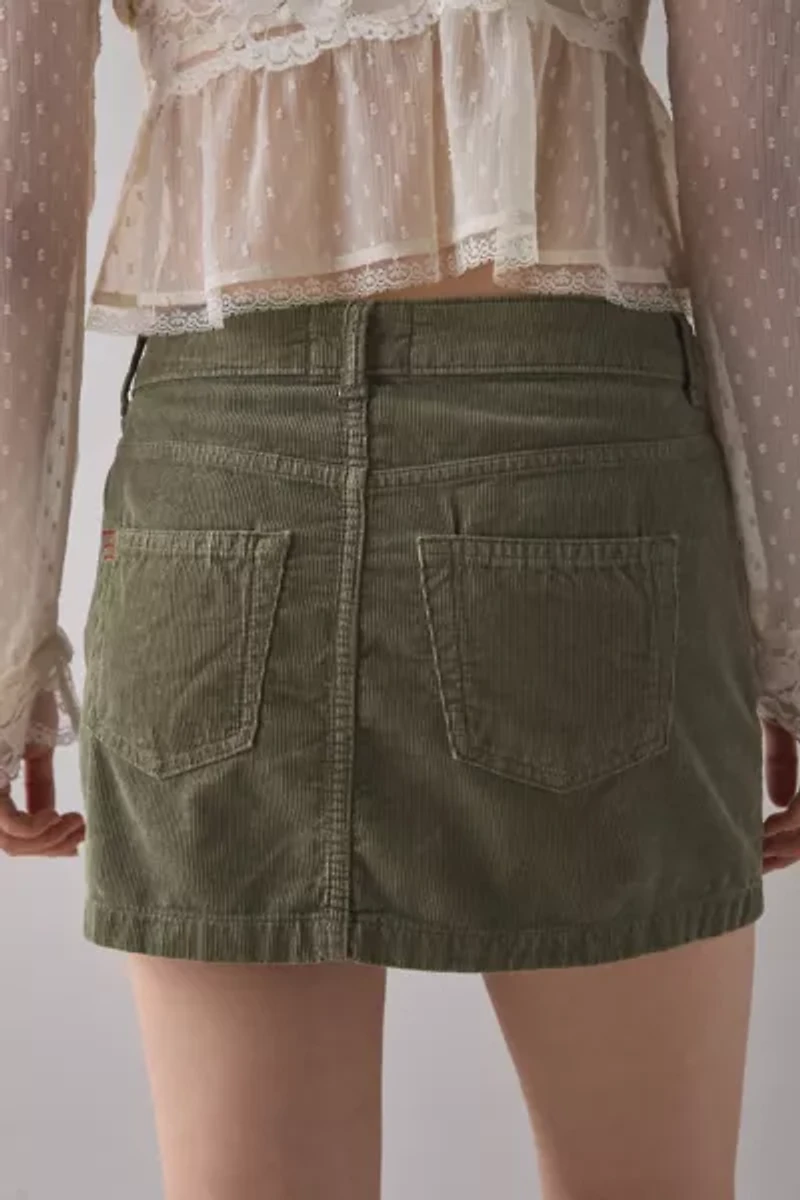 BDG Onna Corduroy Micro Mini Skirt