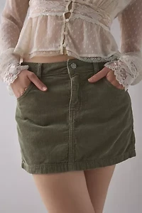 BDG Onna Corduroy Micro Mini Skirt