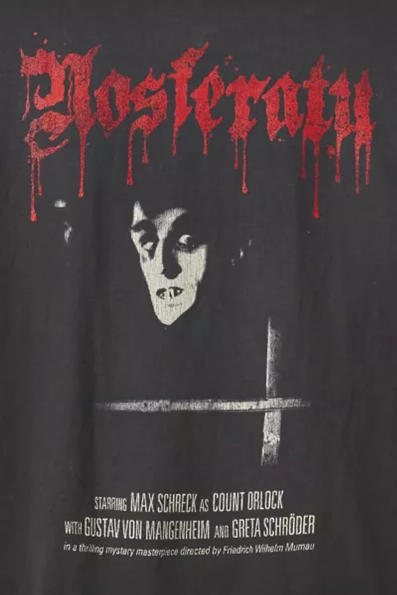 Nosferatu Vintage Movie Poster Graphic Tee