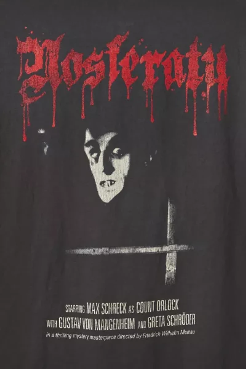 Nosferatu Vintage Movie Poster Graphic Tee