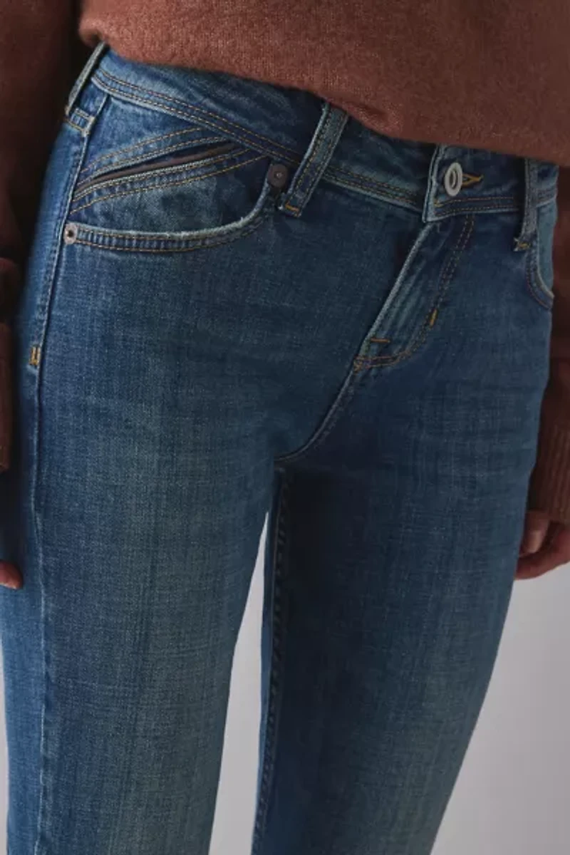 BDG Brooke Split Hem Low-Rise Flare Jean