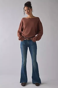 BDG Brooke Split Hem Low-Rise Flare Jean