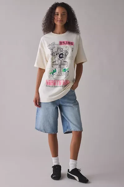 Beastie Boys Robot Graphic T-Shirt Dress