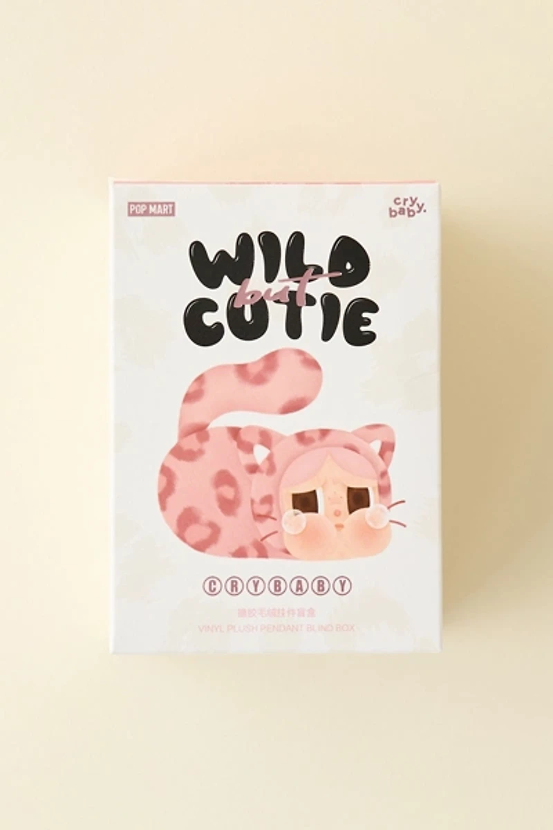 POP MART CRYBABY Wild But Cutie Series Blind Box Plushie Keychain
