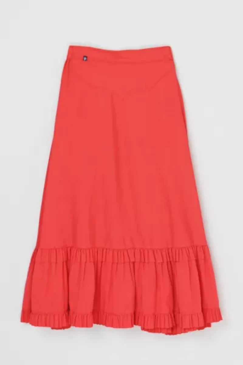 Vintage 1960s Western Tiered Skirt