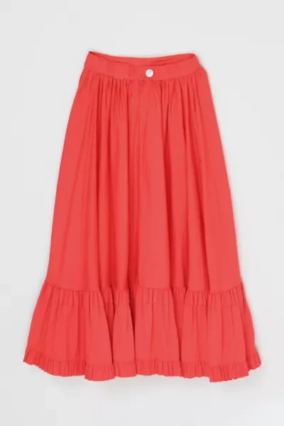Vintage 1960s Western Tiered Skirt