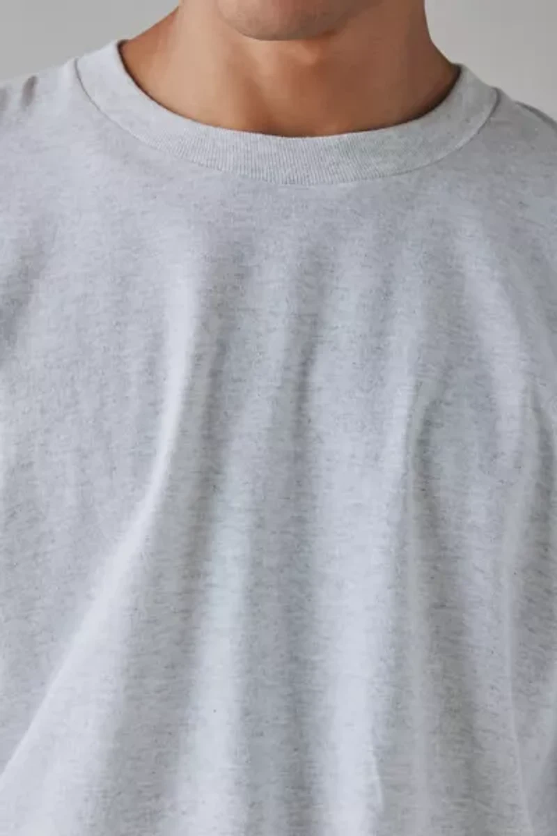 ReMADE By UO Cropped & Boxy Long Sleeve Tee