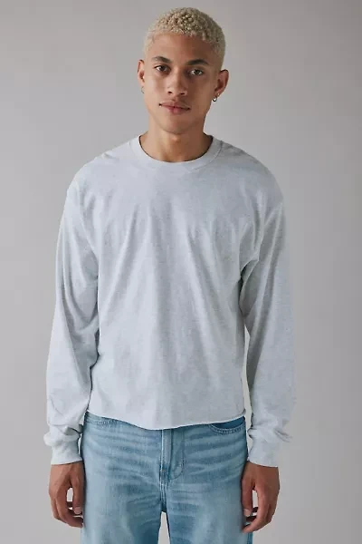 ReMADE By UO Cropped & Boxy Long Sleeve Tee