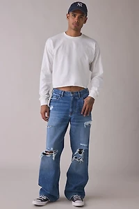 ReMADE By UO Cropped & Boxy Long Sleeve Tee