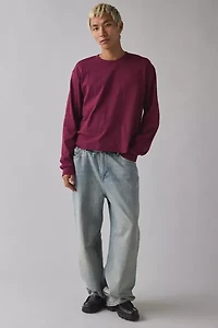 ReMADE By UO Cropped & Boxy Long Sleeve Tee