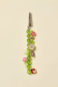 Canna Style Floral Critter Jay Clip