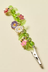 Canna Style Floral Critter Jay Clip