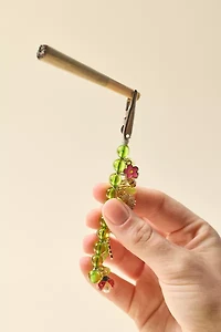 Canna Style Floral Critter Jay Clip