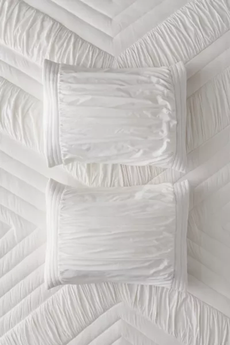 T-Shirt Jersey Twist Sham Set