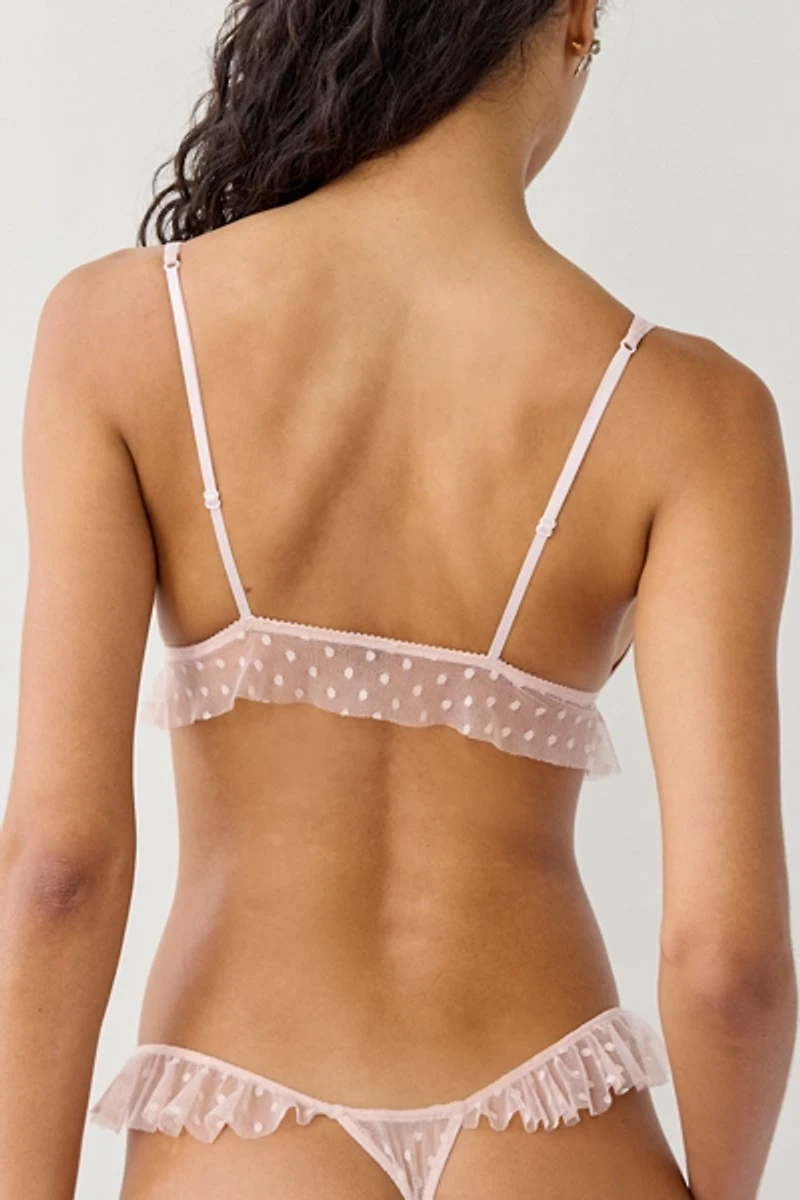 Only Hearts CouCou Lola Side Ruffle Bralette