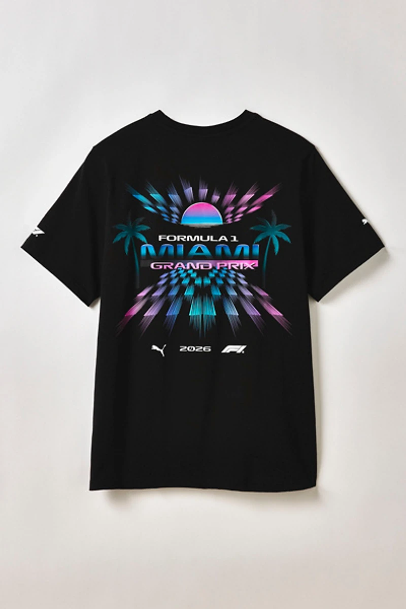 Puma F1 Racing Miami Graphic Tee